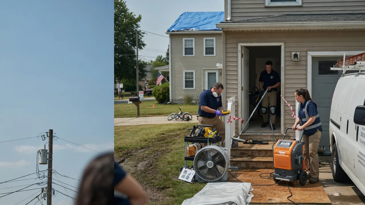 Water Damage Repair in Painesdale, MI near me